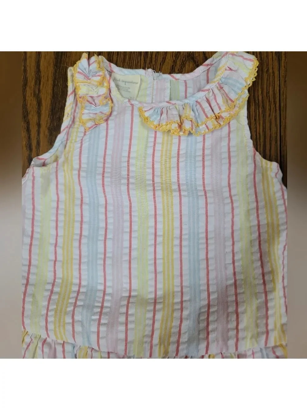 Girl's 12M 4-Piece Summer Bundle NWT Dress & Bloomers